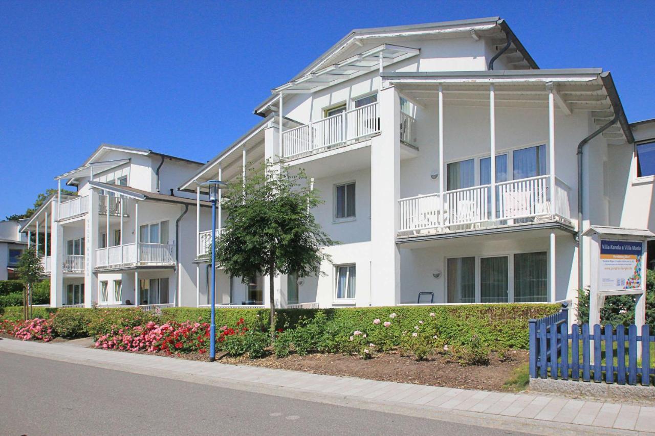 Villa Karola FeWo 02 Terrasse, Sauna- u Schwimmbadnutzung in Sellin Goehren  Esterno foto